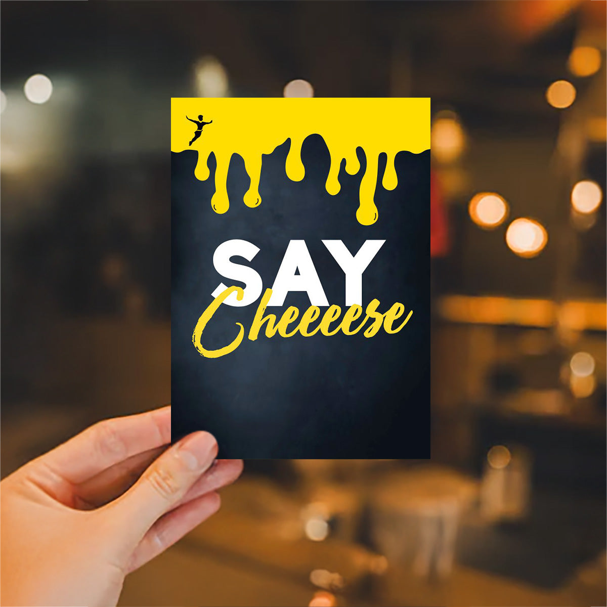 Postkarte „SAY Cheeeese"