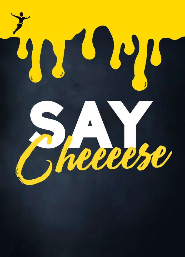 Postkarte „SAY Cheeeese"